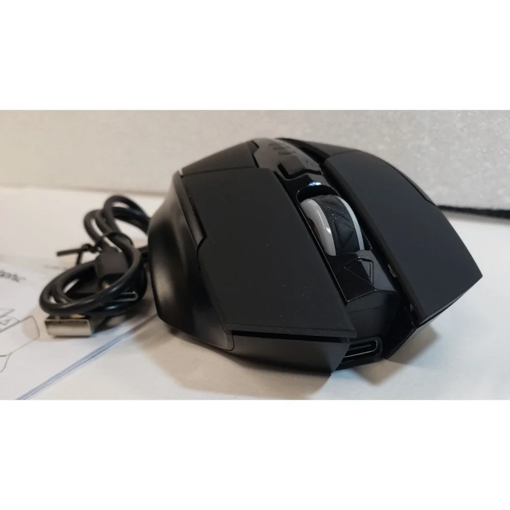 INPHIC Rechargeable 2.4G Optical Wireless Mouse Cordless Mice USB Nano Receiver